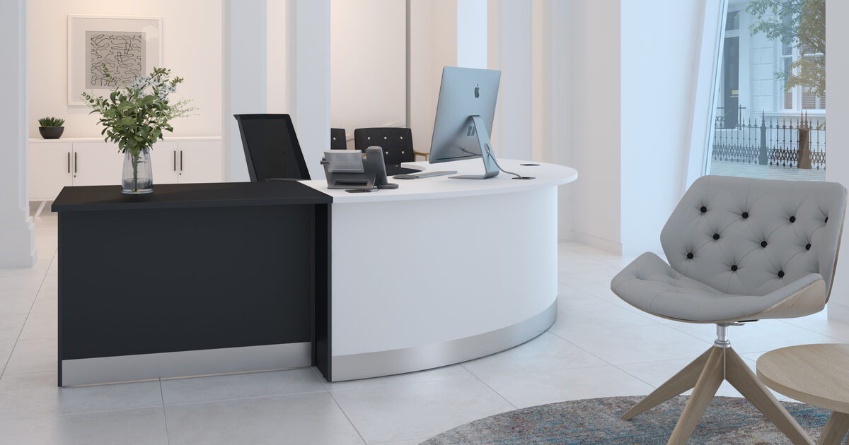 Lobby deals desk furniture