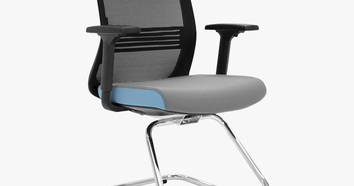 Elite Office Furniture Vida Mesh Back Cantilever Meeting Chair