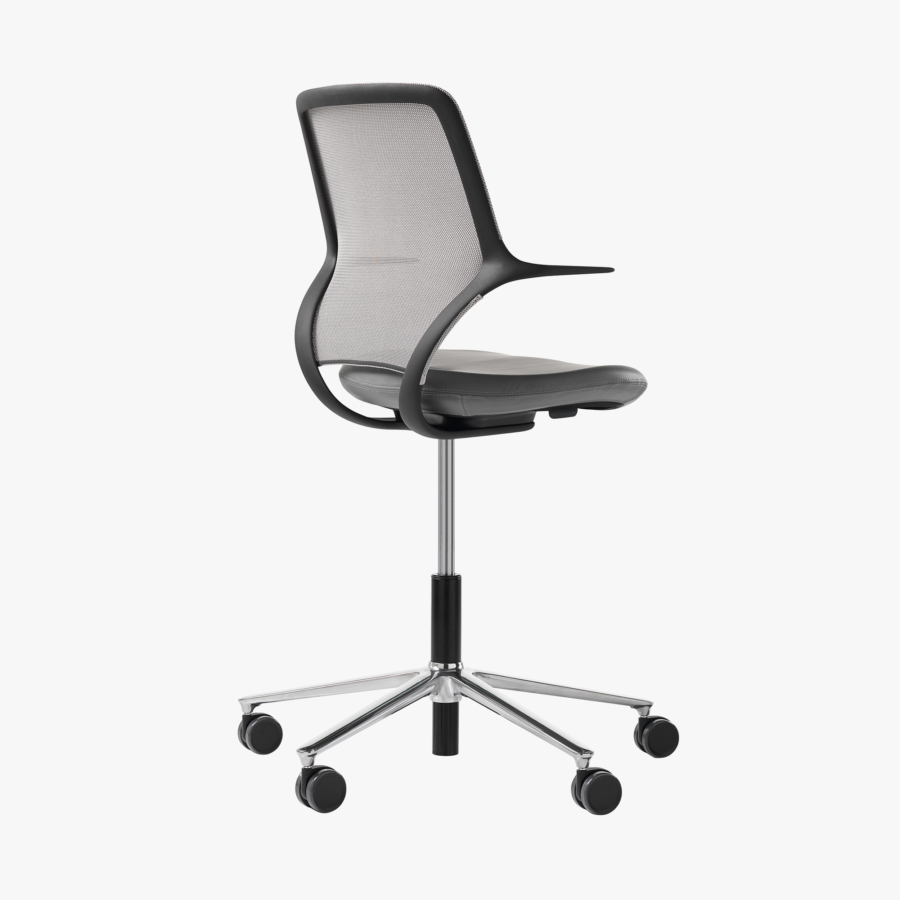 Orangebox AllowMe Midback Perch Height Office Chair | Hunts Office