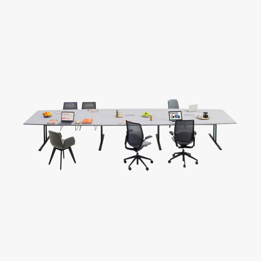 Orangebox Convo Rectangular Meeting Table | Hunts Office